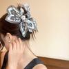 Cute Hairpin Bow Hair Claw French Style Bow Hair Rope Fashion Cashew Flower Hair Clip  Daily