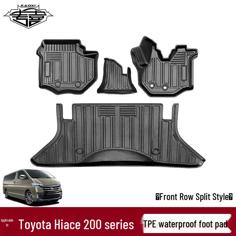 

Коврики TPE для пола и багажника Toyota Hiace серии 200/300 с правым рулем