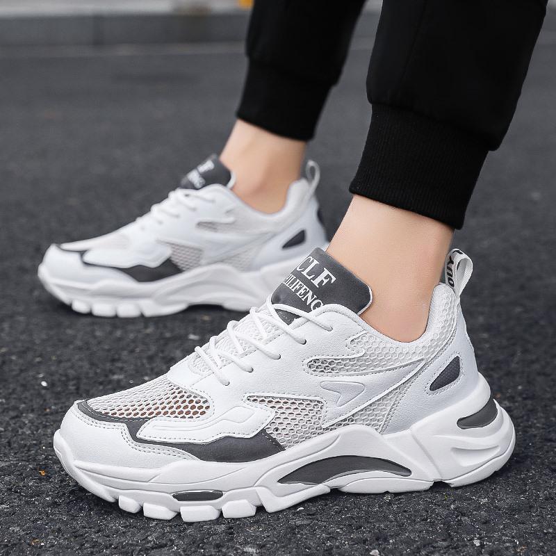 

Мужская обувь, размеры 35–46, спортивные кроссовки для бега для мальчиков и девочек, легкие теннисные кроссовки для детей