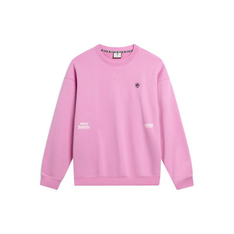 Li Ning Badfive Sweatshirt Unisex Dream Pink AWDTB87-2 XL