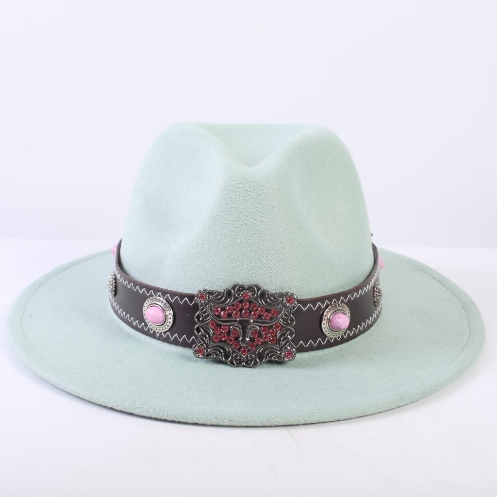 Popular European and American Classic Simple Flat-brimmed Top Hat Men's and Women's Fashionable and Elegant Versatile Jazz Hat Top Hat