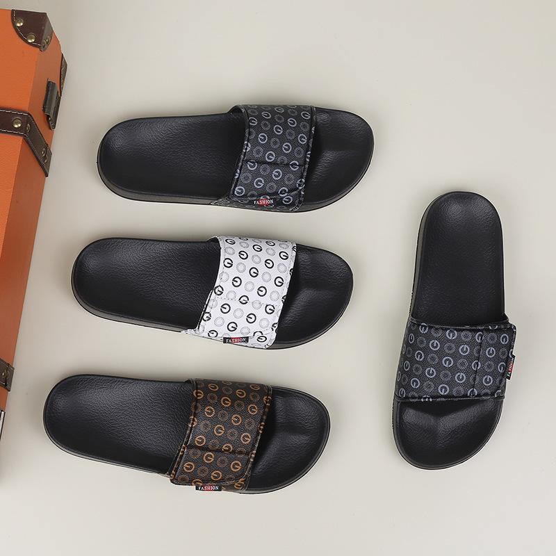 New slippers trendy outdoor summer personalized wear beach home casual non-slip soft bottom sandals