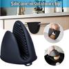 Silicone Anti-heat Gloves for Microwave Ovens Heat-resistant Gloves for Baking Ovens Thickened and Heat-resistant