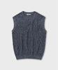 Nonblank Crochet Vest_Navy