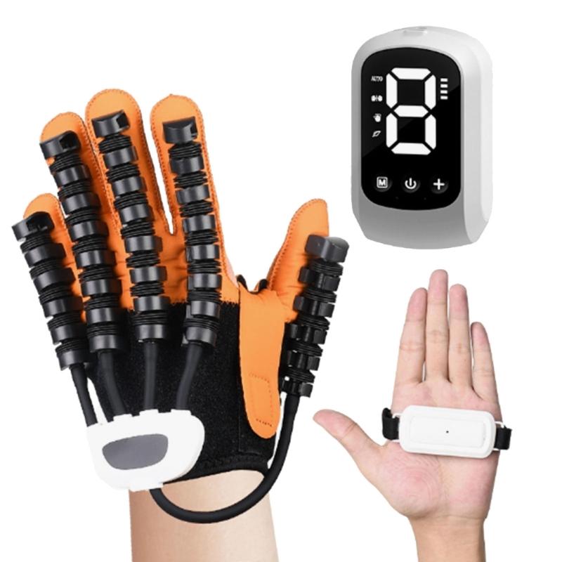 Gants Robotiques de Rééducation pour Patient Hémiplégique Rééducation Physique, Entraînement Récupération Fonctionnelle des Doigts et de la Main