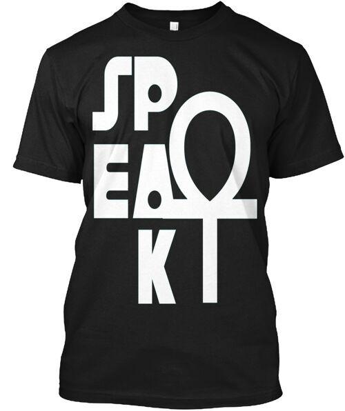 

Черная футболка Speak Life, сделано в США, размеры от S до 5XL XL