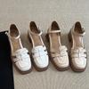 Breathable hollow bag head sandals women's 2025 summer new comfortable soft sole high heel Roman sandals