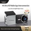Iron General Dashcam 2025: No-Wiring 4K Panoramic HD Night Vision, Dual Front and Rear Recording