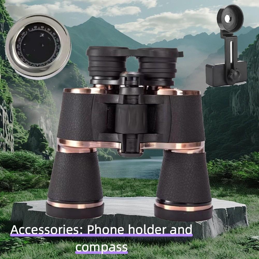 High Definition High Definition Binocular Large Eyepiece Outdoor Telescope 20x50 Binoculars Hiking