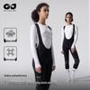 Women's Spring/Autumn Three-Layer Padded Cycling Bib Pants - Dynamic Series