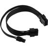 CPU 8 Pin Female To CPU 8(4+4)Pin+ATX 4 Pin Male Power Supply Converter Adapter Extension Cable