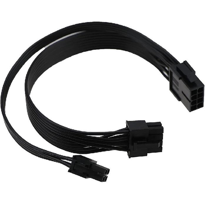 CPU 8 Pin Female To CPU 8(4+4)Pin+ATX 4 Pin Male Power Supply Converter Adapter Extension Cable