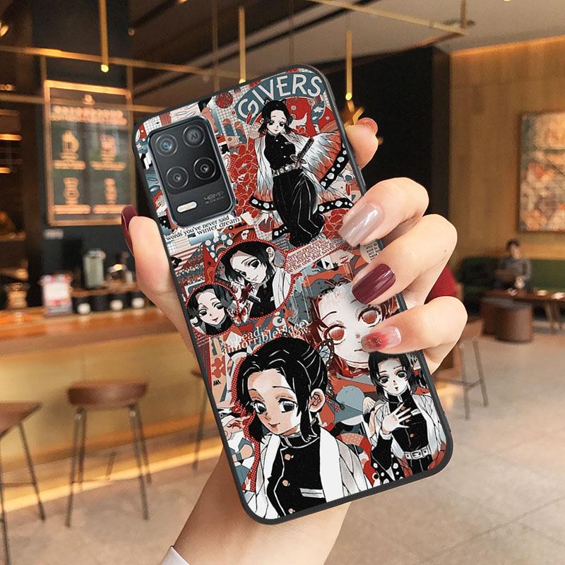 Kimetsu No Yaiba Demon Slayer Hülle für OPPO Realme GT 2 Pro X2 Pro XT C25S 8 7 6 Pro 6i GT Master C3 C21 C21Y C11 X3 SuperZoom