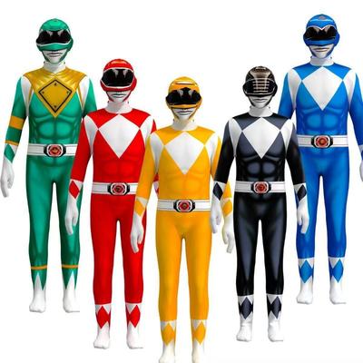 Dinosaur Team Cos Suit Children's Tights Cosplay Halloween Party Cosplay Costume