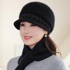 Women's Warm Dual-use Pullover Sports Hat Casual Ear Cap