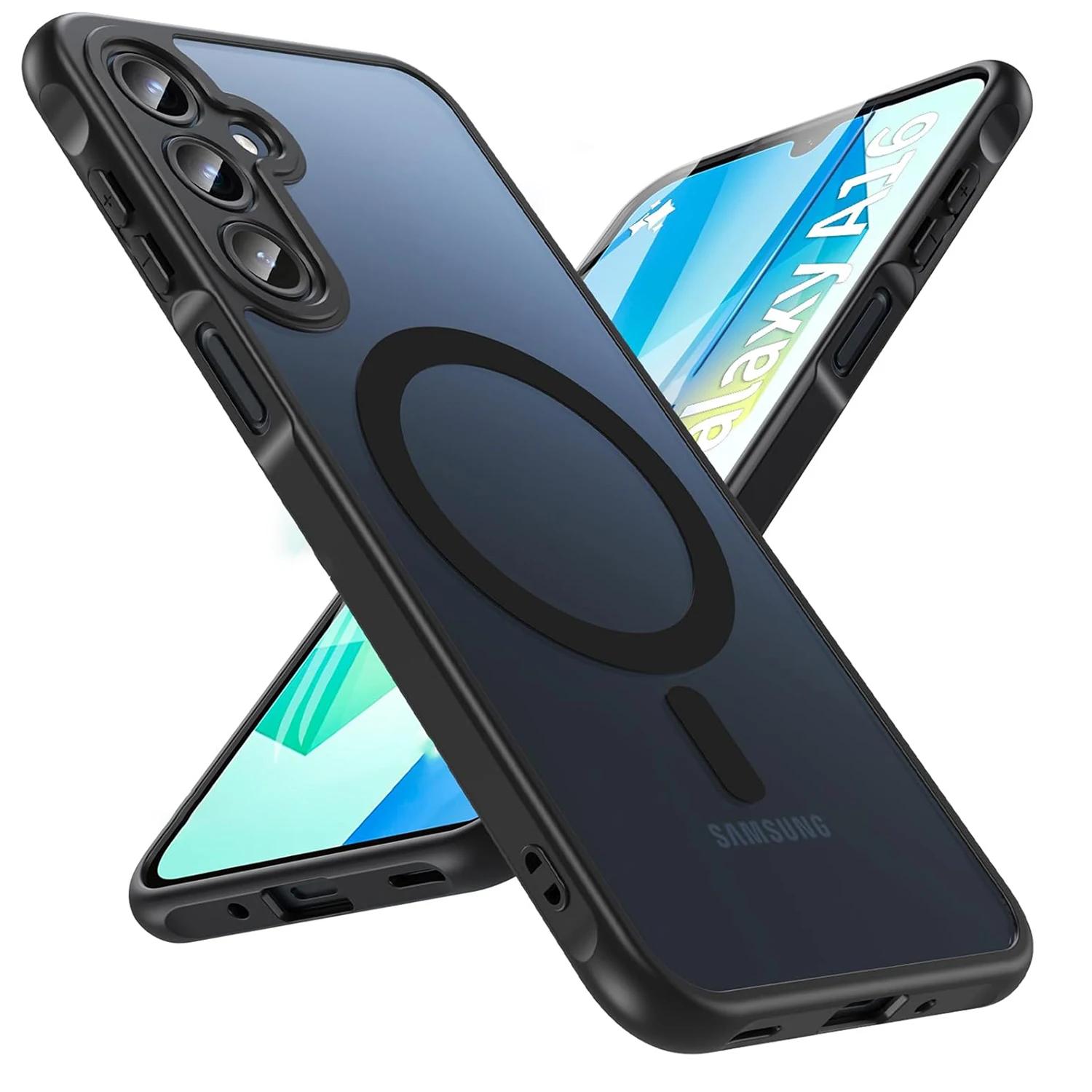 For Magnetic Wireless Charging Case For For Samsung Galaxy A16 5G Shockproof Matte Back Case Samsung Galaxy A16