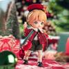 Original Christmas Nagi Animal Kindergarten Wishing Party Series Hanging Card Cute Bjd Action Doll Desktop Decoration Toy Gift