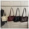 Retro Large Capacity Underarm Shoulder Tote Bag For Women Daily Commute
