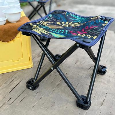 Folding Stool Mini Camping Chair Beach Chair with Convenient Carry Storage Bag Suitable for Adults and Children