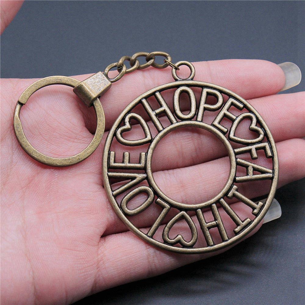 Encouragement OM Tags Keychains Boys Jewelry Father's Day Romantic Items