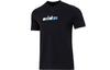 Remoji T Shirts Men's Black Crew Neck Moderate Straight Fit HE4833