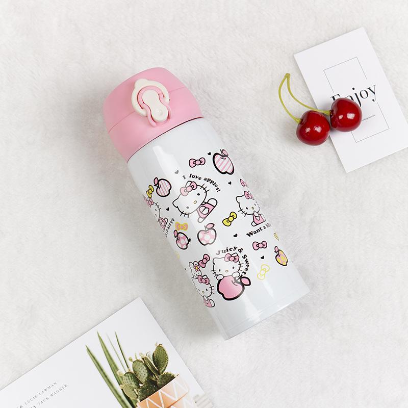 Stainless Steel Mug Mini Cartoon Bouncing Cup Student Cute Sports Cup Gift Cup