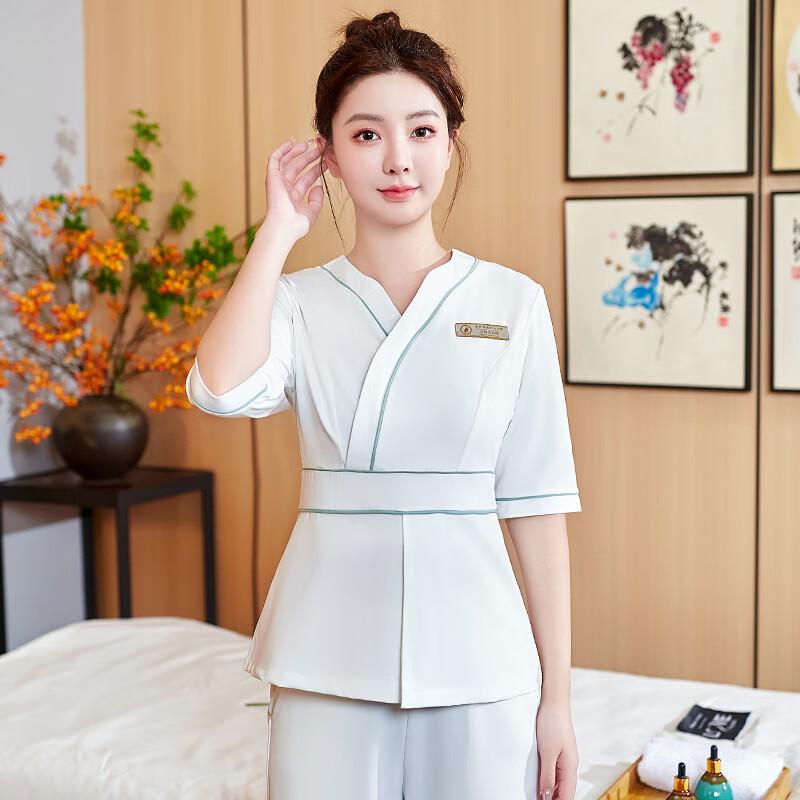 Terman Women's Summer Spa & Salon Uniform Set