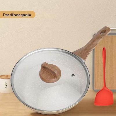 Triceratops Lanbud Maifan Stein 28cm Antihaft-Wok-Set