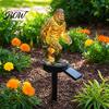 Zonne Draak Standbeeld Licht Tuinlicht, Wild Beeld, Wilde Man Beeldhouwwerk, Binnenplaats Decoratie Hars Buiten Nacht Decor voor Terras Tuin