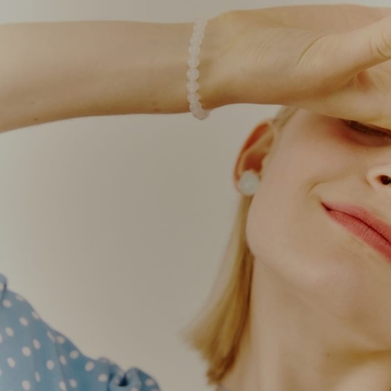 

LOVE ME MONSTER Pure Heart Bracelet WHITE