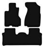 BASIC Black Velour Floor Mats For: Honda CR-V II SUV (2001-2006)
