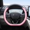 Nappa Leather Car Steering Wheel Cover BYD Song Plus Frigate 07 Qin Han EV Tang DMI Anti-slip Universal 38cm