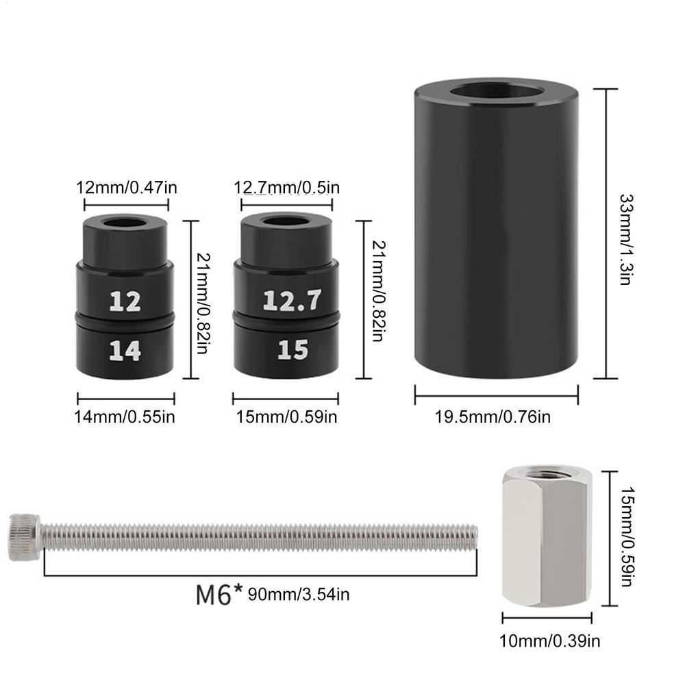 MTBs Rear Shock Bushing Tool Bike Rear Suspension Bushing Removal and Installation Tool Bike Rear Shock Repair Tool