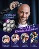 Xiaomi Head Shavers for Bald Men 5 In 1 Electric Head Shaver Grooming Kit 7D Floating Wet/Dry Electric Razor for Bald Heads