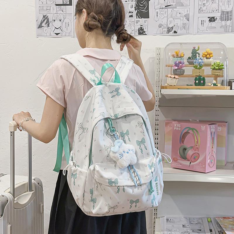 Cartoon Backpack Student Schoolbag Women's Large Capacity Backpack