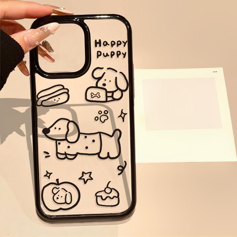 Acrylic Phone Case for iPhone 11 12 13 14 Pro 12 14 16 Pro Max for Samsung A16 A36 A56 S24 FE High-quality Painted Anti-fall Mobile Phone Case