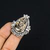 Sterling Silber Turritella Achat Edelstein Versprechen Handwerker Ring Schmuck Größe 8.5