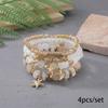 Bohemian bracelet creative tassel multi-layer beaded bracelet