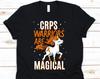 CRPS Warriors Are Magical Shirt, Awareness Tshirt For Complex Regional Pain Syndrome Warrior Fighter Survivor, CRPS Ribbon For Men Women