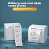 HPRT T260L Label Printer, Compact Portable Bluetooth Thermal Price Tag Barcode Label Paper Printer, Self-Adhesive Sticker Commercial Label Machine