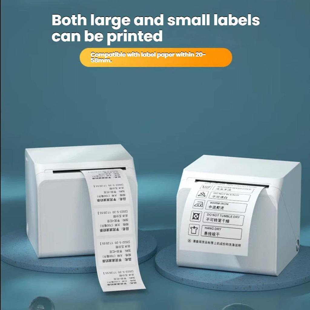 HPRT T260L Label Printer, Compact Portable Bluetooth Thermal Price Tag Barcode Label Paper Printer, Self-Adhesive Sticker Commercial Label Machine