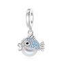 Brand New Copper Metal Boat turtle Starfish sea horse ocean series Charm Bead Component Compatible With Authentic Original Do It Yourself Bracelet