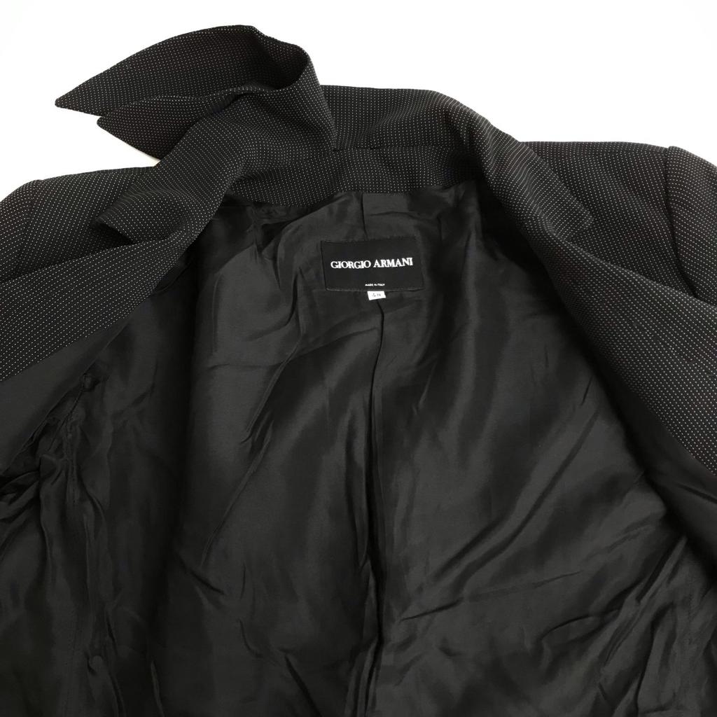 GIORGIO ARMANI Women's Pants Suit Set [48/Black] Japan Official(USED)