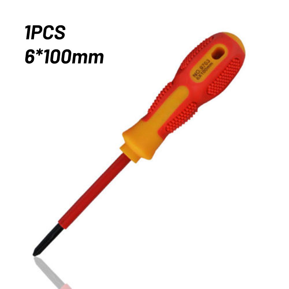 High Quality Insulated Electrical Hand Screwdriver Flat/Cross Head 1000V