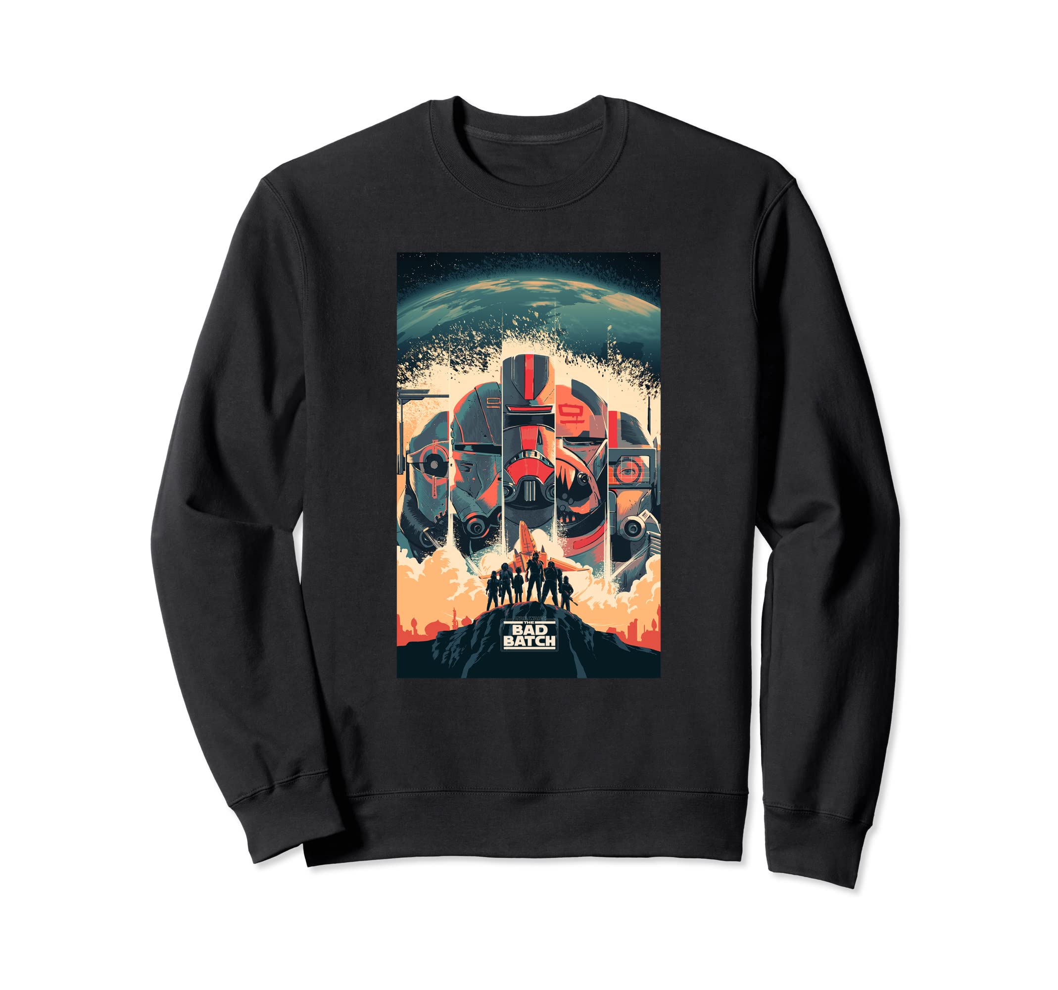 

Star Wars The Bad Batch Clone Force 99 Series Poster Sweatshirt