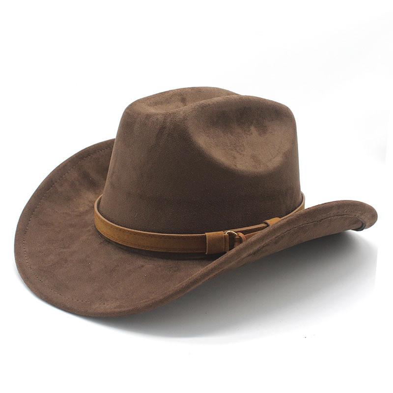 Traditional Knot Pattern Wool Felt Hat With Wide Brim For Men And Women