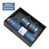 500ml Vacuum Insulated Cup Business Creative Straight Cup Portable Outdoor Sports Large-capacity Portable Cup Set