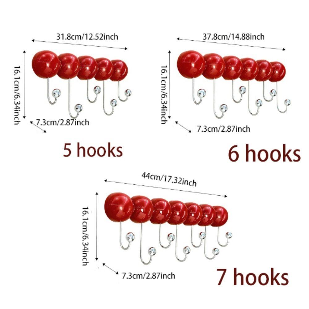 No Marks Suction Cup Hook Removable Clothes Storage Rack Hat Storage Coat Hanger Entrance Door