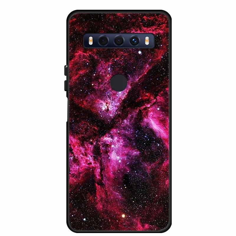 For TCL 10 SE Case 10SE Coque Black TPU Silicone Soft Back Cover Cases For TCL 10 SE Phone Case 6.52" Funda Bag Protective Shell