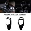 Replacement Car Gear Shift Knob Trim Cover Protective Stickers For BMW 1 2 3 5 Series X3 X4 X5 X6 F30 F10 F32 F25 F15 F16